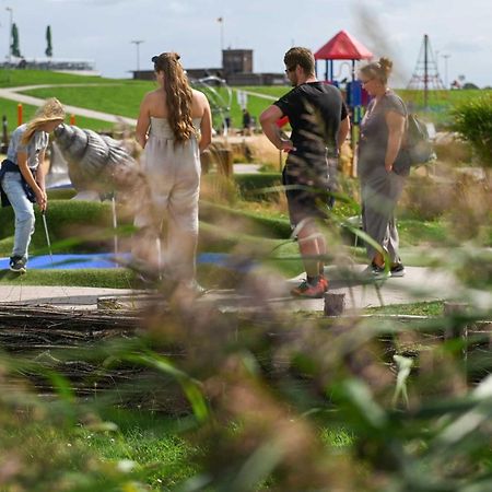 Tiny House Pioneer 18 Zur Meerseite - Green Tiny Village Harlesiel 卡罗利嫩西尔 外观 照片
