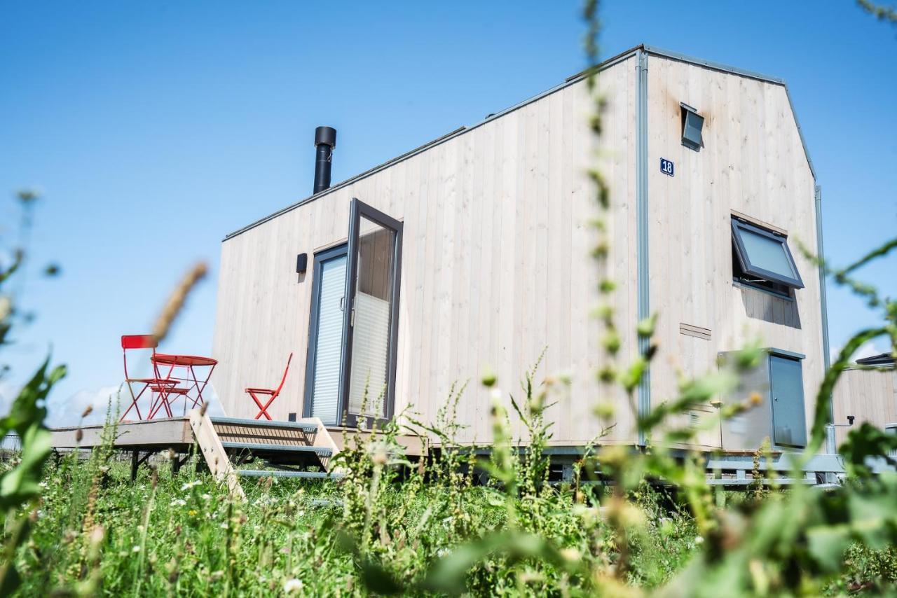Tiny House Pioneer 18 Zur Meerseite - Green Tiny Village Harlesiel 卡罗利嫩西尔 外观 照片