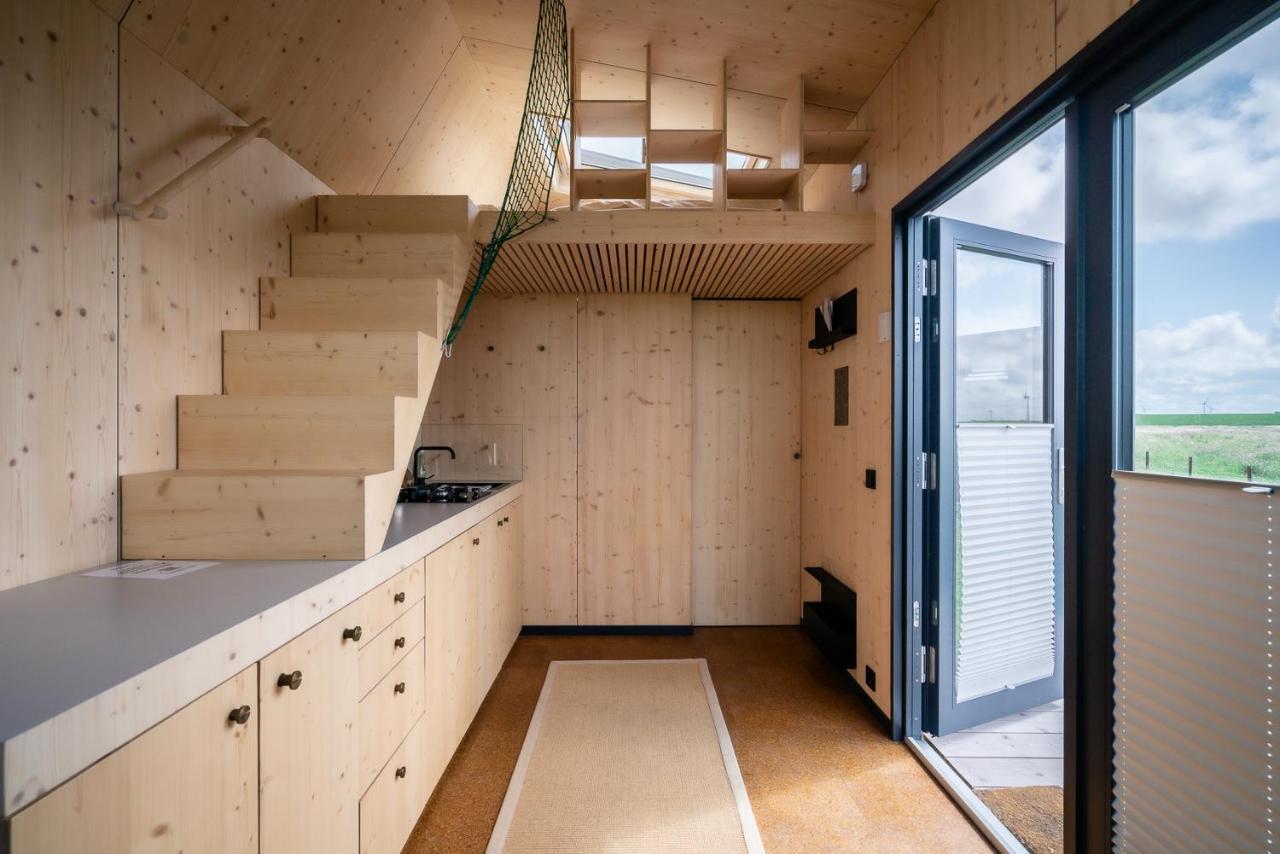 Tiny House Pioneer 18 Zur Meerseite - Green Tiny Village Harlesiel 卡罗利嫩西尔 外观 照片