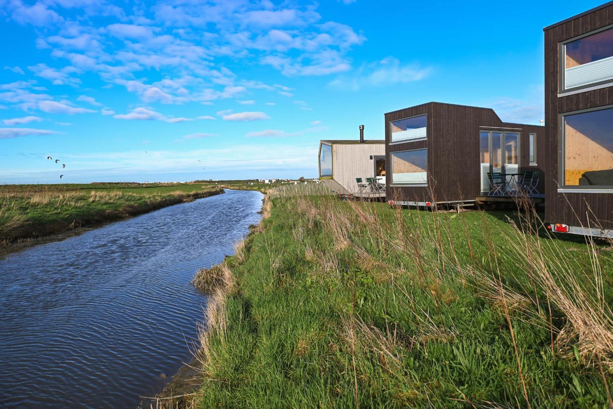 Tiny House Pioneer 18 Zur Meerseite - Green Tiny Village Harlesiel 卡罗利嫩西尔 外观 照片
